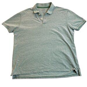 St. Johns Bay Men's Polo Shirt XL Green 100% Cotton Legacy